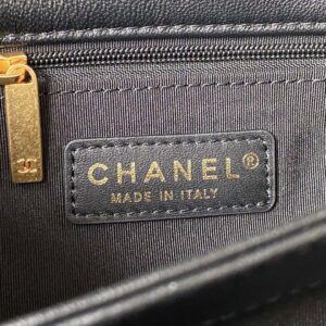 Chanel AS3499 Flap Bag Lambskin Black