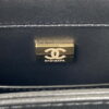 Chanel AS3499 Flap Bag Shearling Black