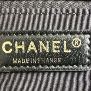 Chanel AS3662 LARGE BACKPACK Calfskin & Gold-Tone Metal Black