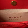 Chanel AS3710 Small Hobo Handbag Shiny Crumpled Calfskin & Gold-Tone Metal Red