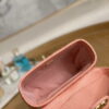 Chanel AS3729 Small Vanity Case Grained Calfskin & Gold-Tone Metal Pink