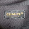 Chanel AS3787 Small Backpack Grained Shiny Calfskin & Gold-Tone Metal Black