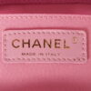 Chanel AS3787 Small Backpack Grained Shiny Calfskin & Gold-Tone Metal Pink