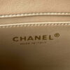 Chanel AS3828 Mini Flap Chain Bag Gold Lambskin Gold