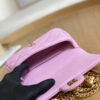 Chanel AS3828 Mini Flap Chain Bag Pink Calfskin Gold