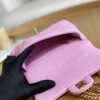 Chanel AS3829 Mini Flap Chain Bag Light Pink Calfskin Gold