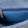 Chanel AS3829 Small Flap Classic Bag Woc Denim Blue