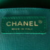 Chanel AS3860 Backpack Grained Shiny Calfskin & Gold-Tone Metal Green