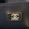 Chanel AS3973 Small Vanity Case Lambskin bag with top handle Black Gold