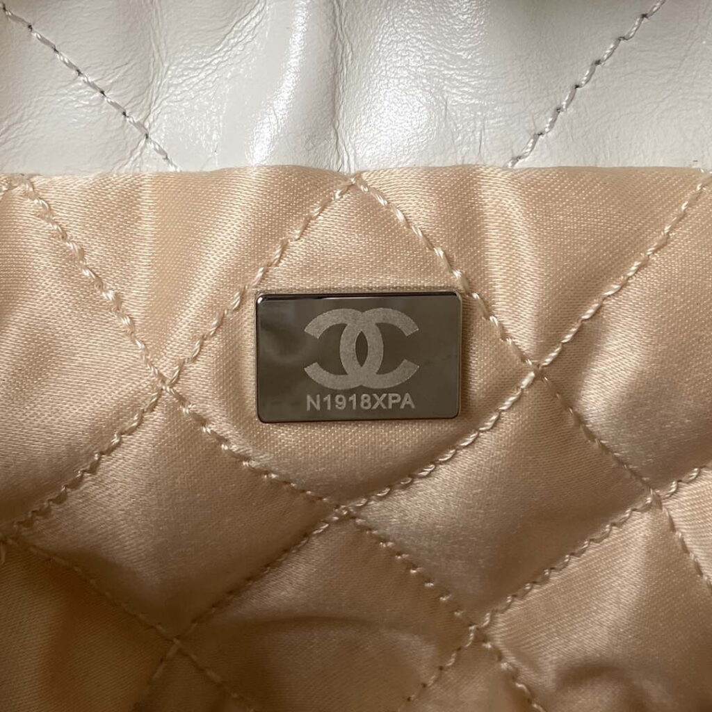 Chanel Mini 22 Bag Brown Calfskin Gold Hardware
