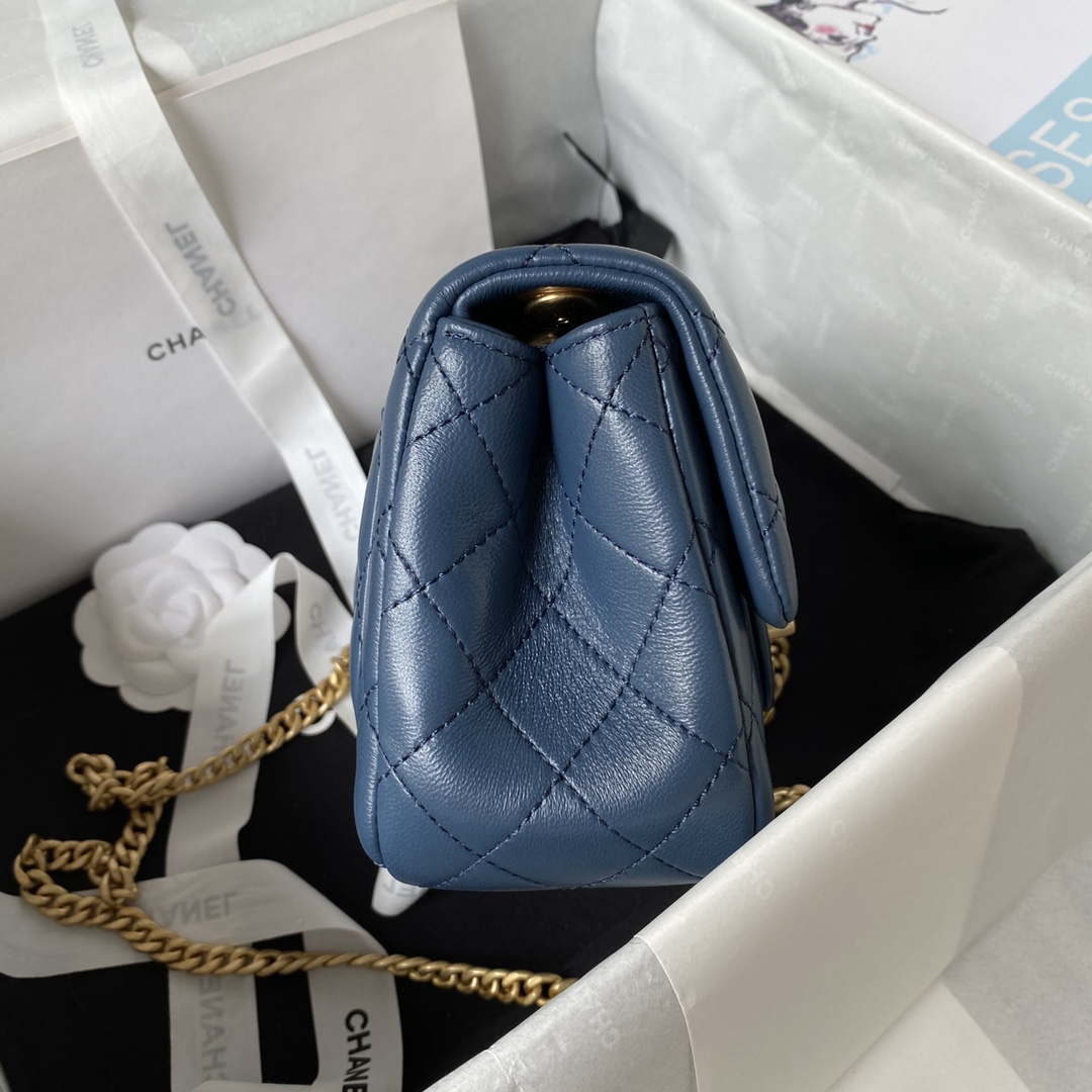 Chanel Mini Flap Bag Denim - lushenticbags