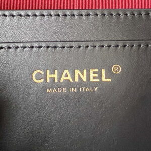 Chanel AS4059 Large Backpack Grained Shiny Calfskin & Gold-Tone Metal Black