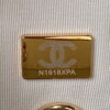 Chanel AS4059 Large Backpack Grained Shiny Calfskin & Gold-Tone Metal White