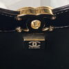 Chanel AS4133 mini Bi-color Chain patent leather Bag Black