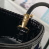 Chanel AS4133 mini Bi-color Chain patent leather Bag Green