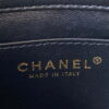Chanel AS4165 Mini Flap Bag Lambskin Wenge Wood & Gold-Tone Metal Black