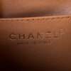Chanel AS4165 Mini Flap Bag Lambskin Wenge Wood & Gold-Tone Metal Light Brown