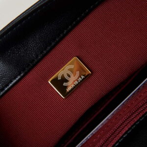 Chanel AS4231 Small Flap Bag Lambskin Black
