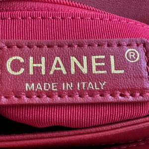 Chanel flap bag Lambskin AS3498 Red